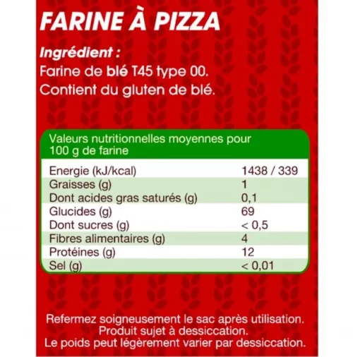 farine pizza 00 mon fournil